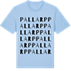 Blue Soul t-shirt med Pallarp ordlek t-shirt