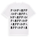 Pamparp ordlek t-shirt