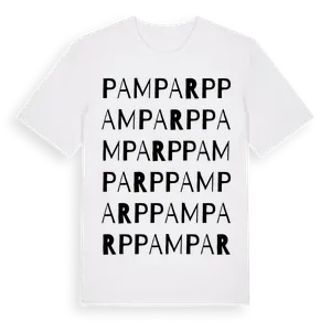 Pamparp ordlek t-shirt – ekologisk bomull t-shirt från Pinshirt