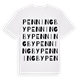 Penningby ordlek t-shirt