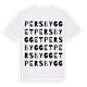 Persbygget ordlek t-shirt