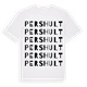 Pershult ordlek t-shirt