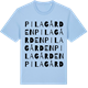 Blue Soul t-shirt med Pilagården ordlek t-shirt