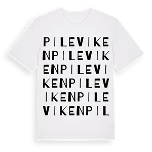 Pileviken ordlek t-shirt – ekologisk bomull t-shirt från Pinshirt