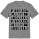 Mid Heather Gray t-shirt med Pinnarekulla ordlek t-shirt