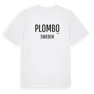 Plombo i Sverige t-shirt – ekologisk bomull t-shirt från Pinshirt