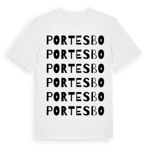 Portesbo ordlek t-shirt – ekologisk bomull t-shirt från Pinshirt