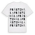 Prästemåla ordlek t-shirt
