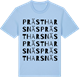 Blue Soul t-shirt med Prästharsnäs ordlek t-shirt