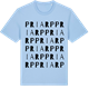 Blue Soul t-shirt med Priarp ordlek t-shirt