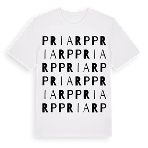 Priarp ordlek t-shirt – ekologisk bomull t-shirt från Pinshirt