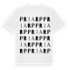 Priarp ordlek t-shirt