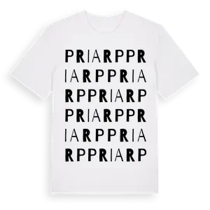 Priarp ordlek t-shirt – ekologisk bomull t-shirt från Pinshirt