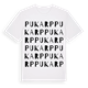 Pukarp ordlek t-shirt