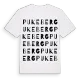 Pukeberg ordlek t-shirt