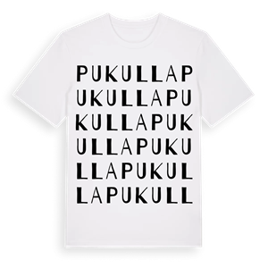 Pukulla ordlek t-shirt – ekologisk bomull t-shirt från Pinshirt