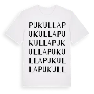 Pukulla ordlek t-shirt – ekologisk bomull t-shirt från Pinshirt