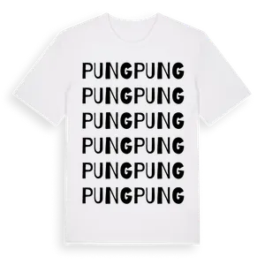 Pung ordlek t-shirt – ekologisk bomull t-shirt från Pinshirt