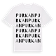 Purkan ordlek t-shirt