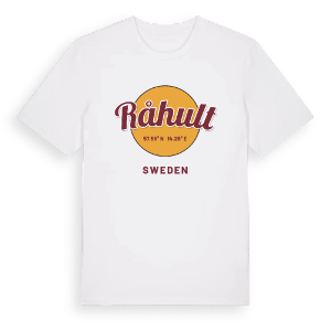 Råhult cirkel t-shirt – ekologisk bomull t-shirt från Pinshirt