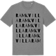 Mid Heather Gray t-shirt med Ramkvilla ordlek t-shirt