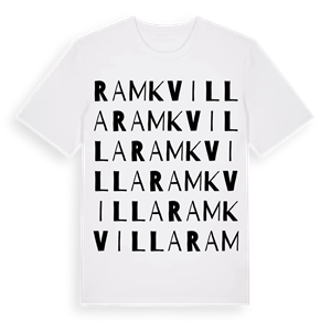 Ramkvilla ordlek t-shirt – ekologisk bomull t-shirt från Pinshirt