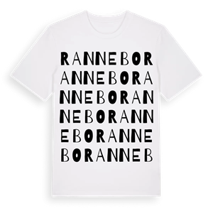 Rannebo ordlek t-shirt – ekologisk bomull t-shirt från Pinshirt