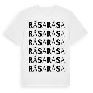 Råsa ordlek t-shirt – ekologisk bomull t-shirt från Pinshirt