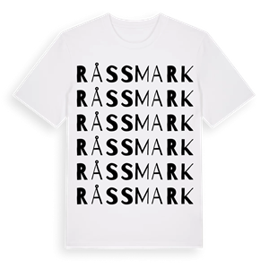 Råssmark ordlek t-shirt – ekologisk bomull t-shirt från Pinshirt