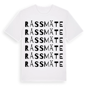 Råssmäte ordlek t-shirt – ekologisk bomull t-shirt från Pinshirt