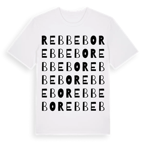 Rebbebo ordlek t-shirt – ekologisk bomull t-shirt från Pinshirt