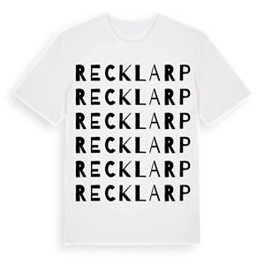 Recklarp ordlek t-shirt – ekologisk bomull t-shirt från Pinshirt