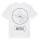 White t-shirt med Reftele t-shirt
