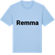 Blue Soul t-shirt med Remma fetstil t-shirt