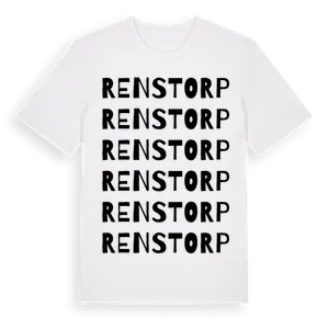 Renstorp ordlek t-shirt – ekologisk bomull t-shirt från Pinshirt