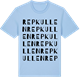 Blue Soul t-shirt med Repkullen ordlek t-shirt