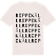 Vintage White t-shirt med Reppekäll ordlek t-shirt