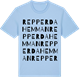 Blue Soul t-shirt med Repperda hemman ordlek t-shirt