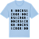 Blue Soul t-shirt med Riddersberg ordlek t-shirt