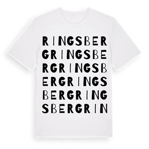 Ringsberg ordlek t-shirt – ekologisk bomull t-shirt från Pinshirt