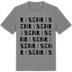 Mid Heather Gray t-shirt med Risen ordlek t-shirt