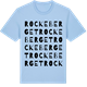 Blue Soul t-shirt med Rockeberget ordlek t-shirt