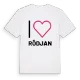 Jag älskar Rödjan t-shirt stort tryck
