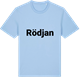 Blue Soul t-shirt med Rödjan fetstil t-shirt