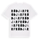 Rödjarp ordlek t-shirt