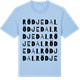 Blue Soul t-shirt med Rödjedal ordlek t-shirt