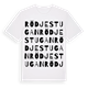 Rödjestugan ordlek t-shirt