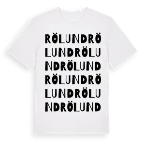 Rölund ordlek t-shirt – ekologisk bomull t-shirt från Pinshirt