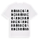 Rönnegården ordlek t-shirt