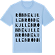 Blue Soul t-shirt med Rönnekullen ordlek t-shirt